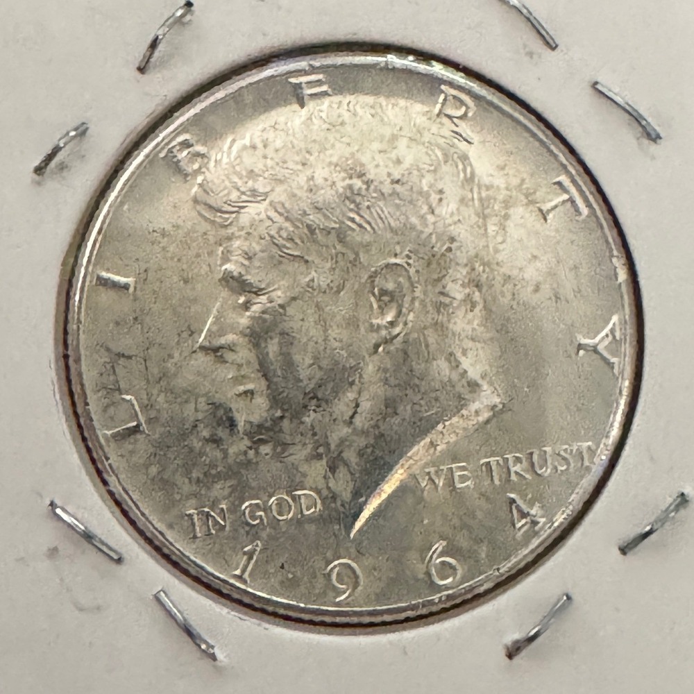 1964-P Kennedy Half Dollar 90% Silver US Coin A-2